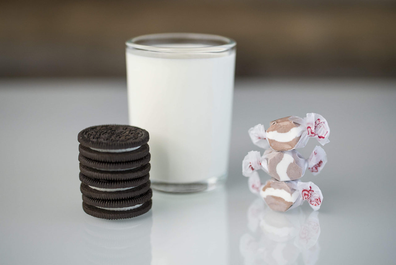 Cookies & Cream Taffy | Cookies and cream salt water taffy flavor | Taffy Town