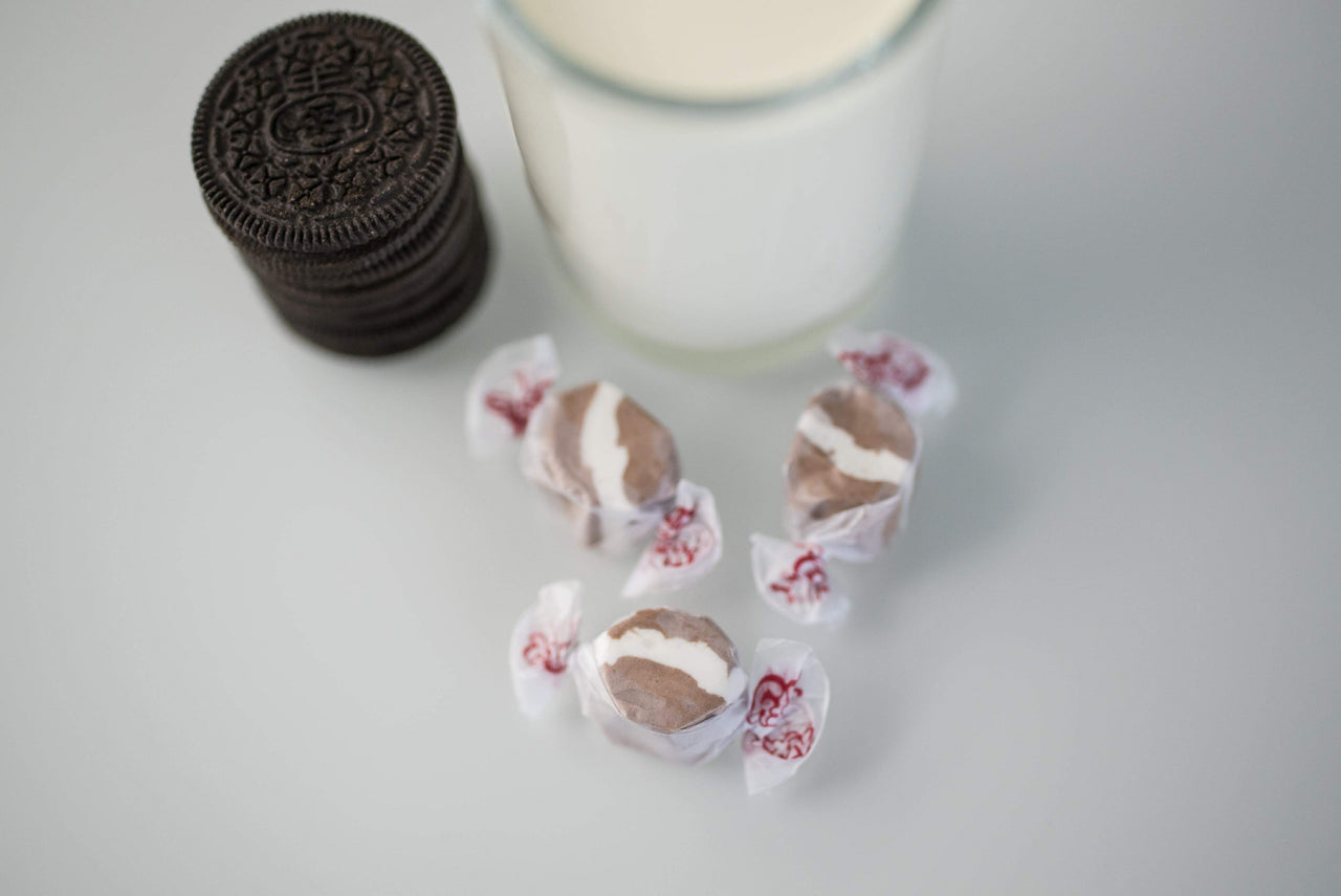 Cookies & Cream  Taffy | Cookies and cream salt water taffy flavor | Taffy Town