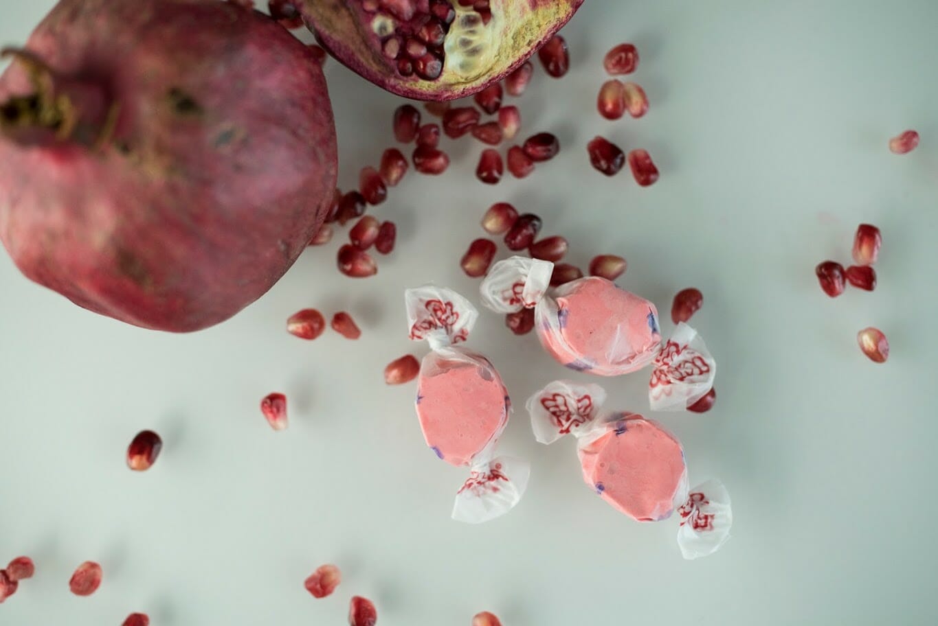 Pomegranate Taffy - December's Flavor of the Month