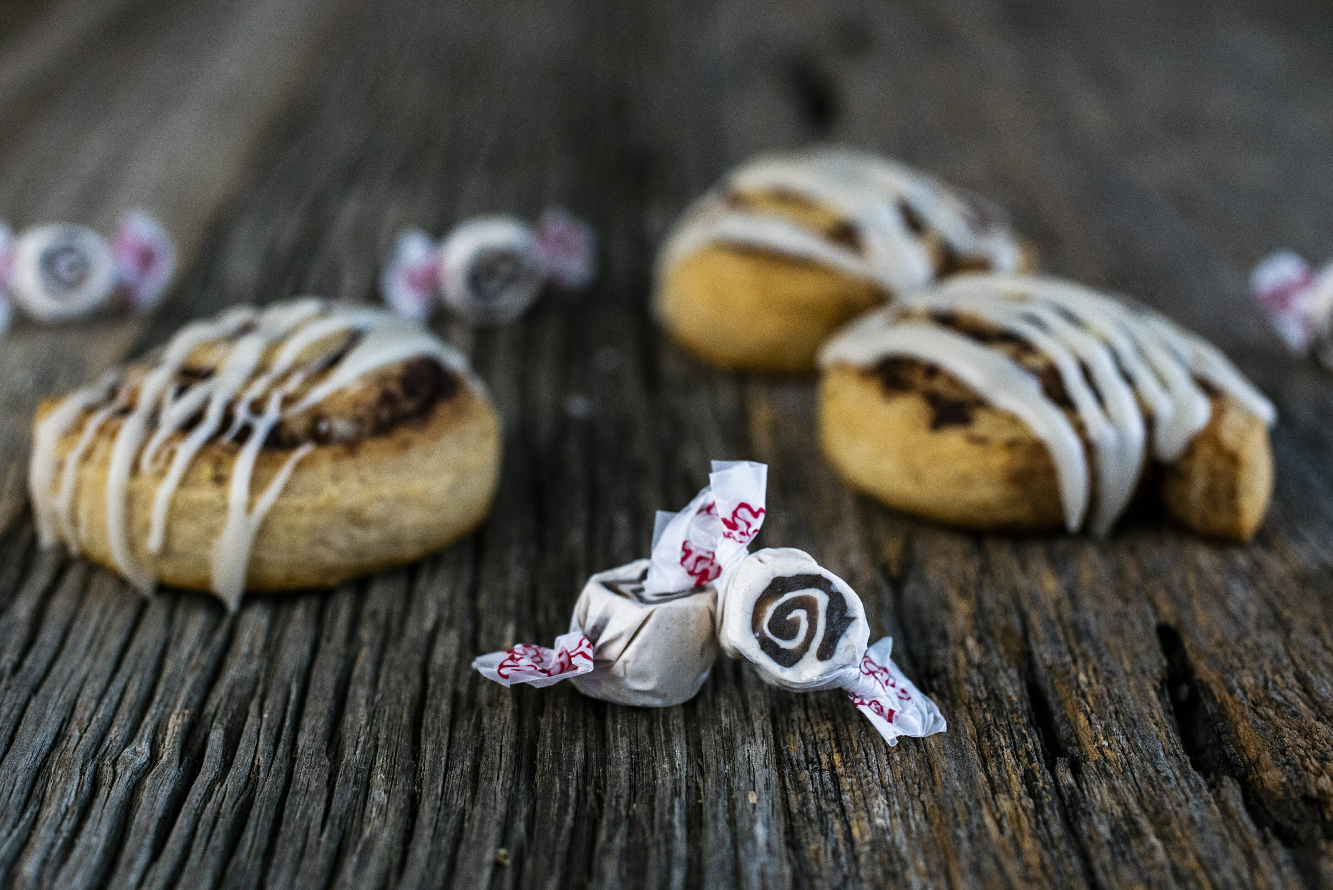 Cinnamon Roll Taffy - December Flavor of the Month
