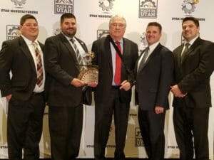 2016 Manufacturer of the Year award