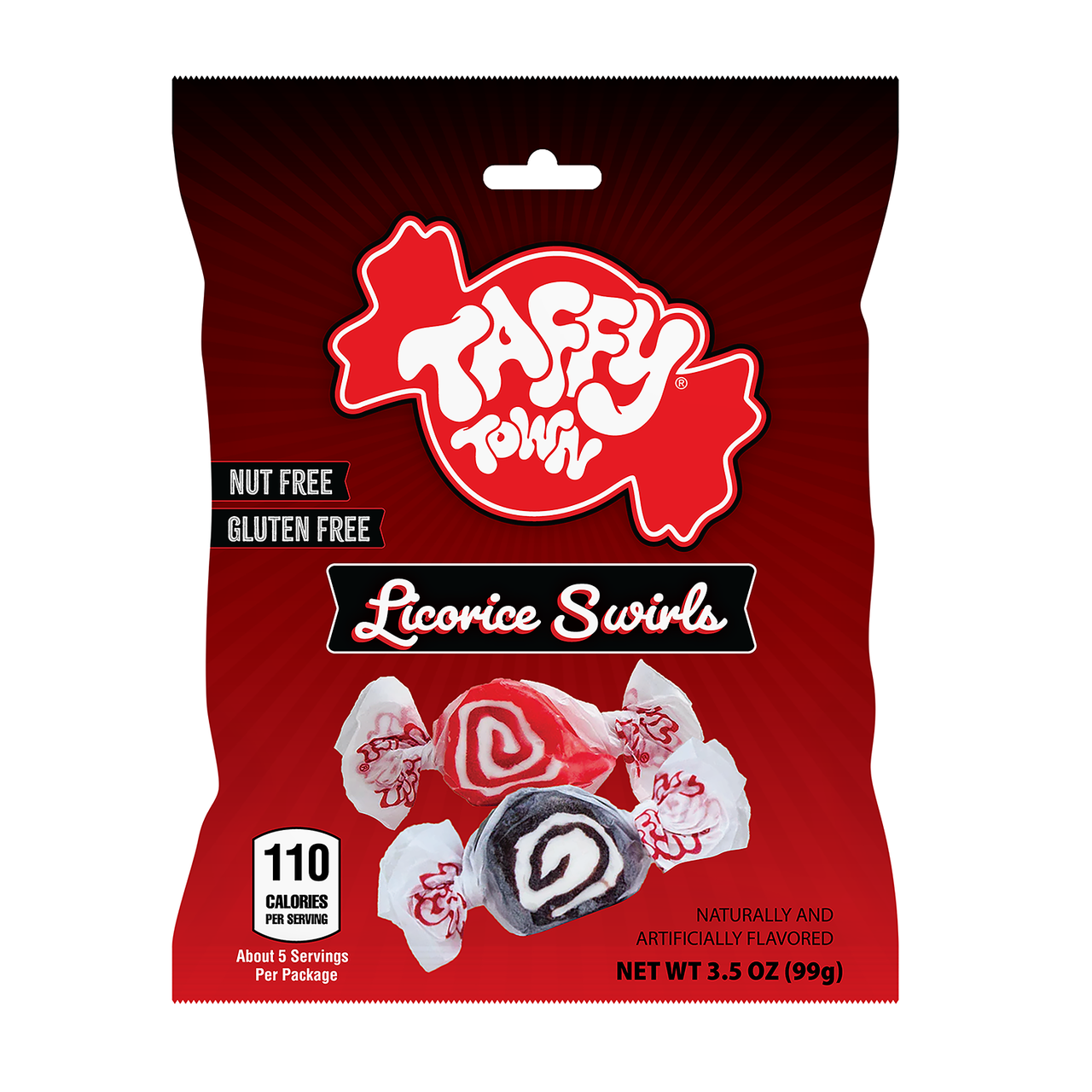 3.5 oz. Licorice Swirls Bag
