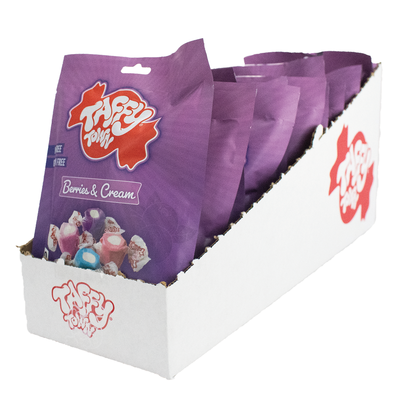 3.5 oz Berries & Creme Taffy Mix