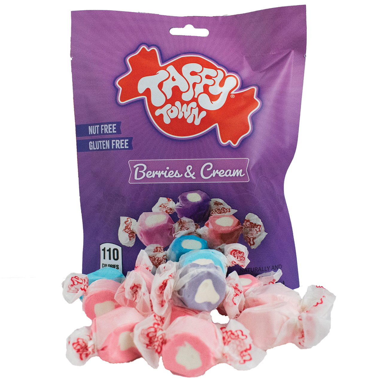3.5 oz Berries & Creme Taffy Mix