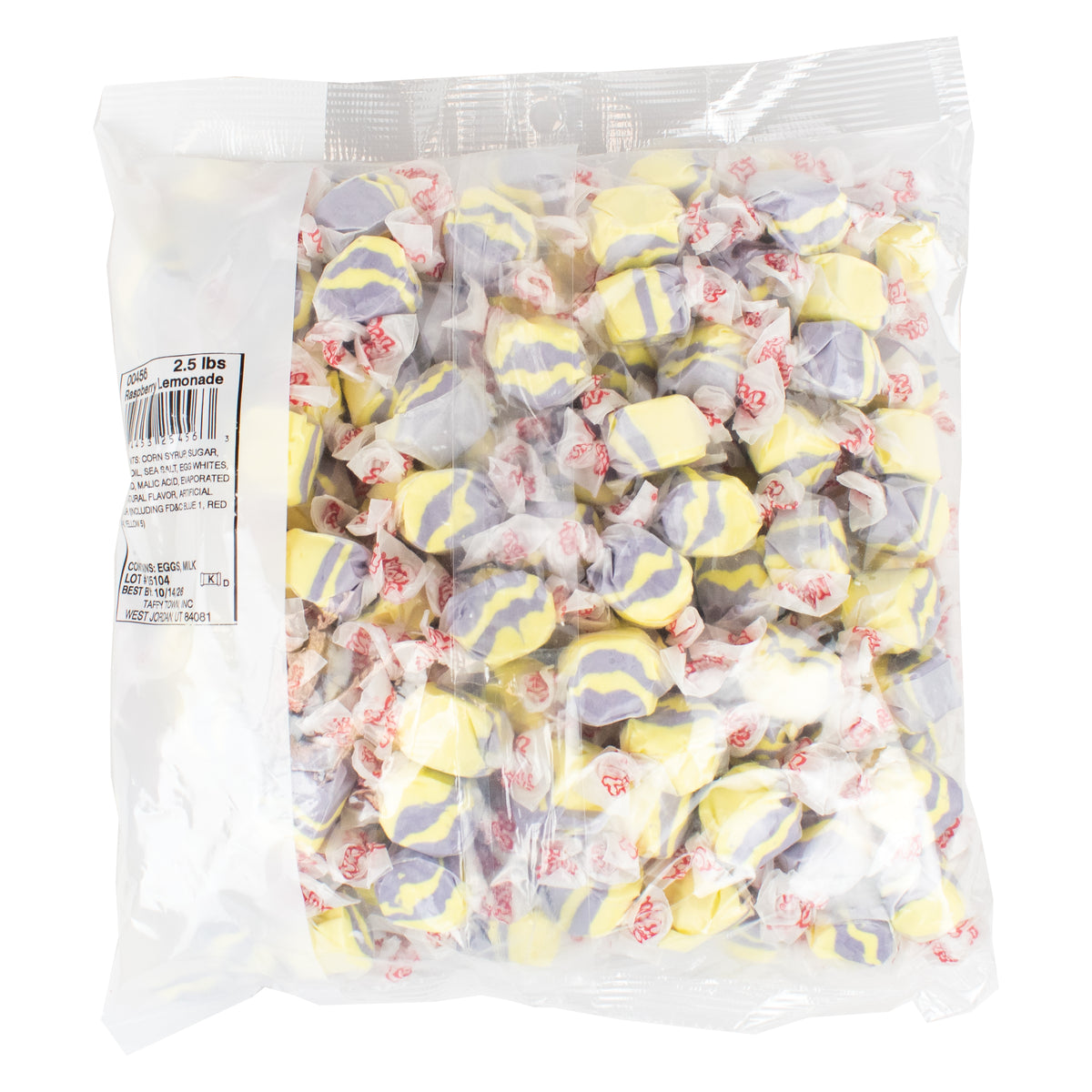 Raspberry Lemonade Taffy