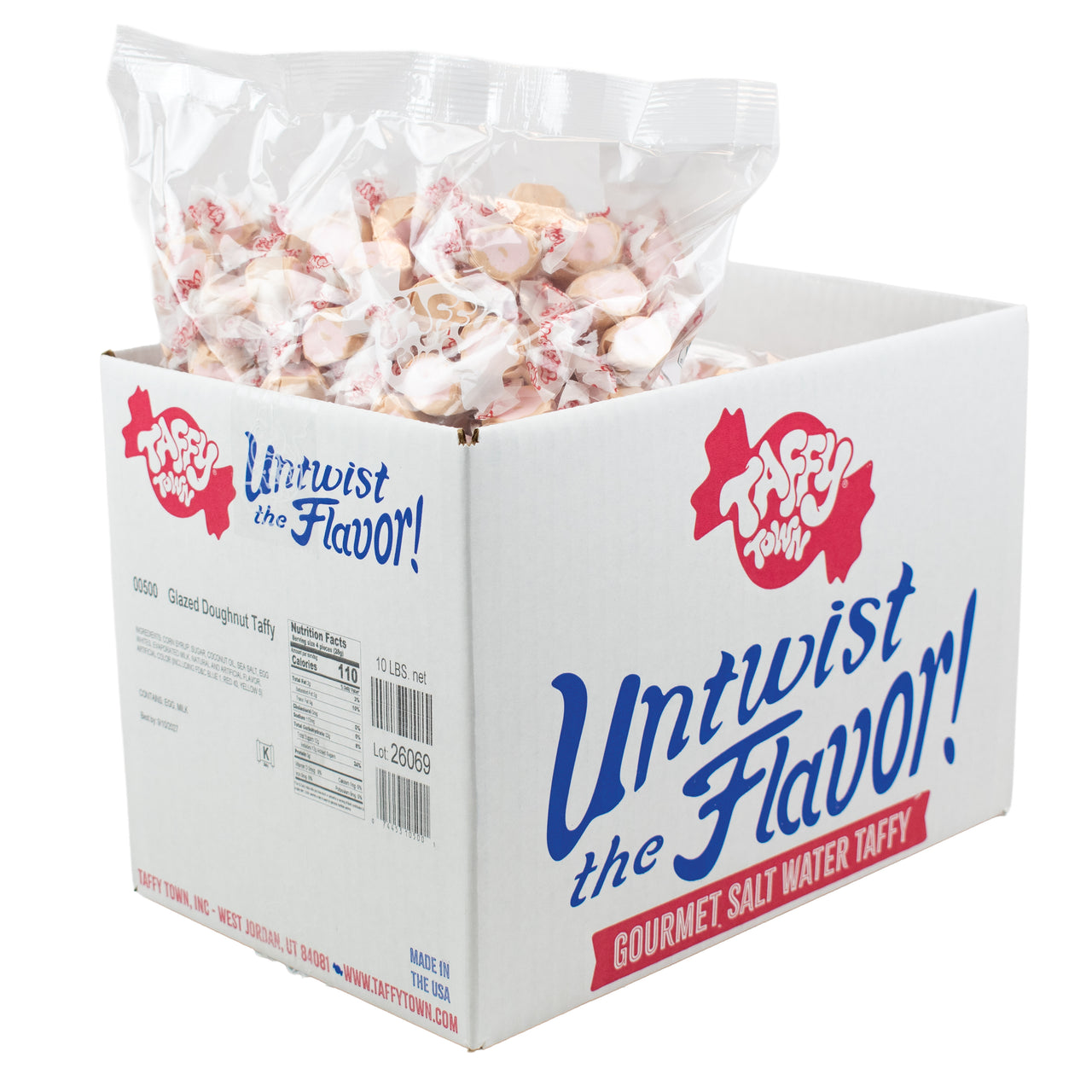 Glazed Doughnut Taffy