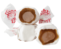Taffy Town German Chocolate Cake Taffy – Rich, chewy salt water taffy with chocolate, caramel, and coconut flavor.