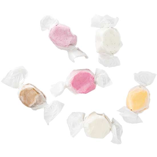 Taffy Town Simply Taffy Mix - All-Natural Organic Salt Water Taffy Assortment