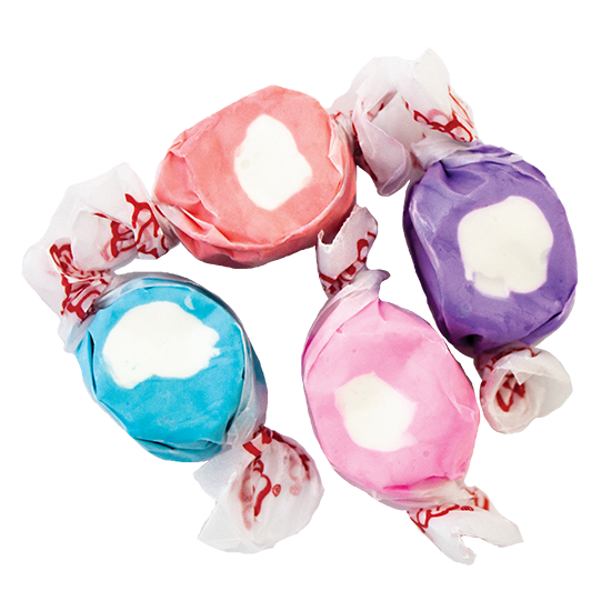 Berries &amp; Creme Taffy | Berry cream salt water taffy candy | Taffy Town