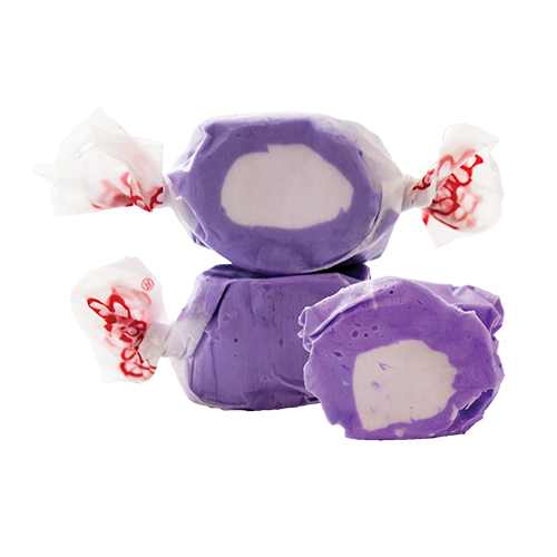 Huckleberry Taffy | Huckleberry salt water taffy candy flavor | Taffy Town