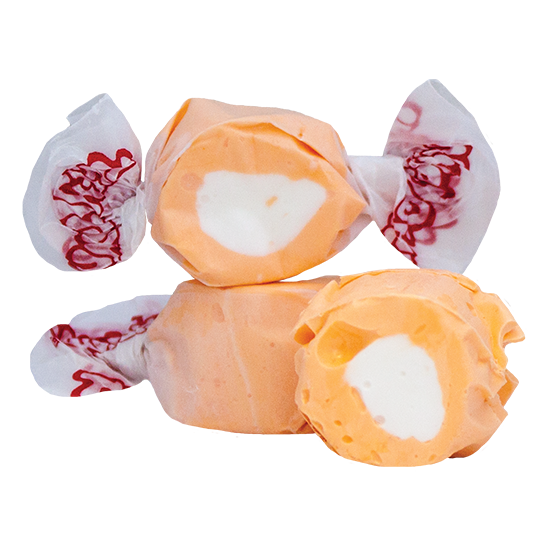 Tangerine Taffy | Tangerine salt water taffy candy flavor | Taffy Town