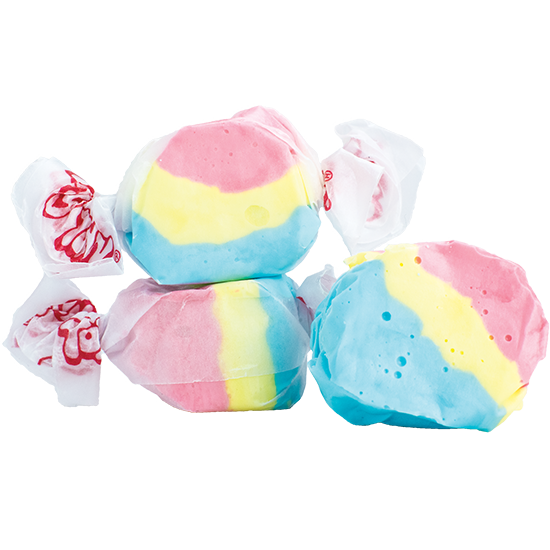 Shaved Ice Taffy – Taffy Town’s vibrant, multi-colored taffy inspired by the sweet, icy flavors of shaved ice.