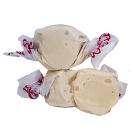 Honey Taffy - Taffy Town Honey taffy candy in a soft golden-beige color - whipped honey salt water taffy with mellow sweetness and a creamy texture.