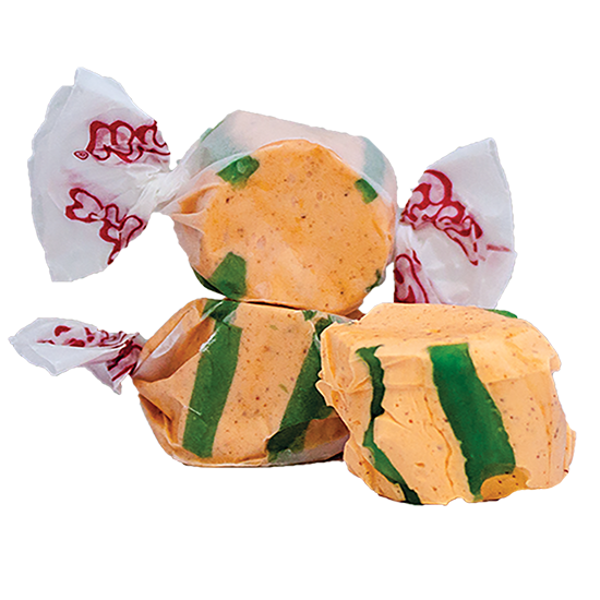 Chili Mango Taffy | Chili mango salt water taffy candy flavor | Taffy Town