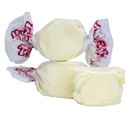 Eggnog Taffy | Eggnog salt water taffy candy flavor | Taffy Town