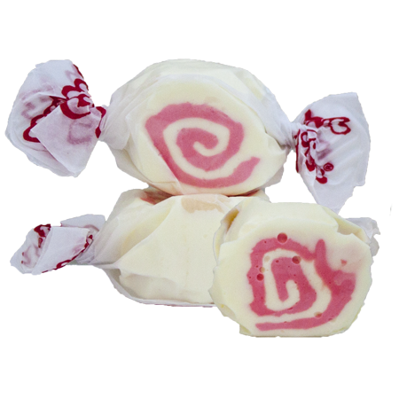 Strawberry Cheesecake Taffy | Strawberry cheesecake salt water taffy candy flavor | Taffy Town