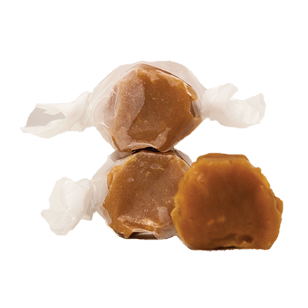 Gourmet Caramels | Caramel salt water taffy candy flavor | Taffy Town