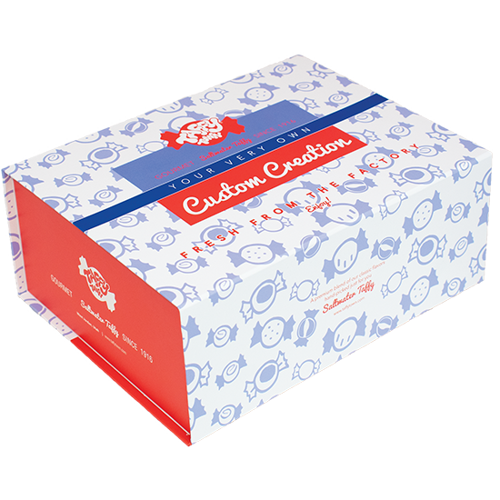 Custom Taffy Gift Box 2 lbs. | Build your own taffy sampler online | Taffy Town