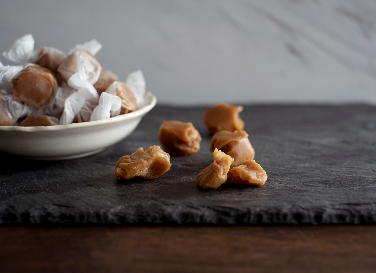 Gourmet Caramels | Caramel salt water taffy candy | Taffy Town