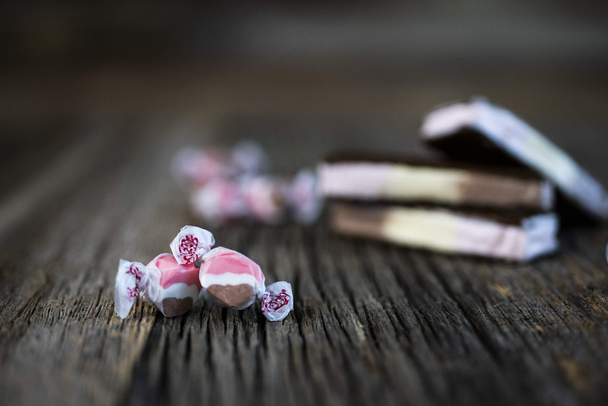 Neapolitan Taffy | Neapolitan salt water taffy candy flavor | Taffy Town