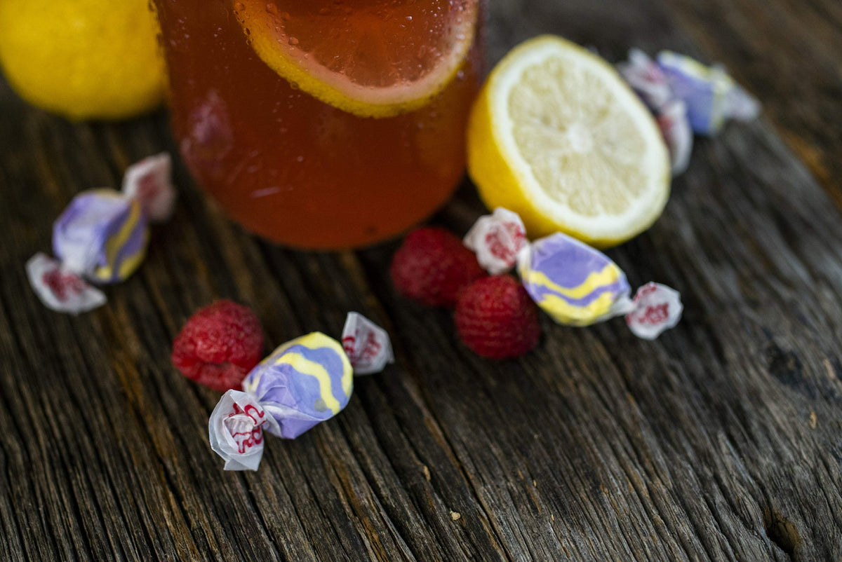 Raspberry Lemonade Taffy