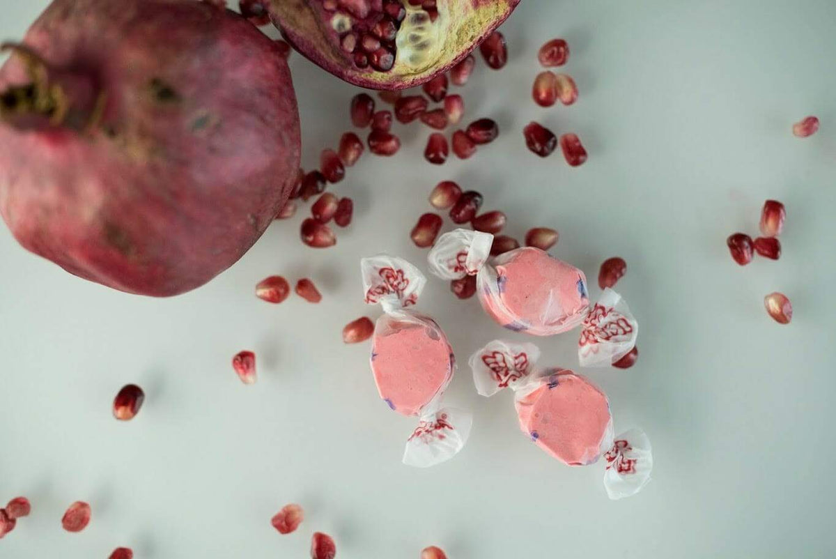 Pomegranate Taffy